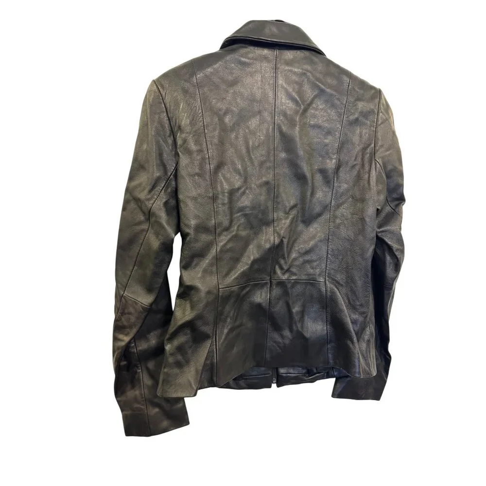Wilsons Leather Womens Black Jacket S 100% Leather